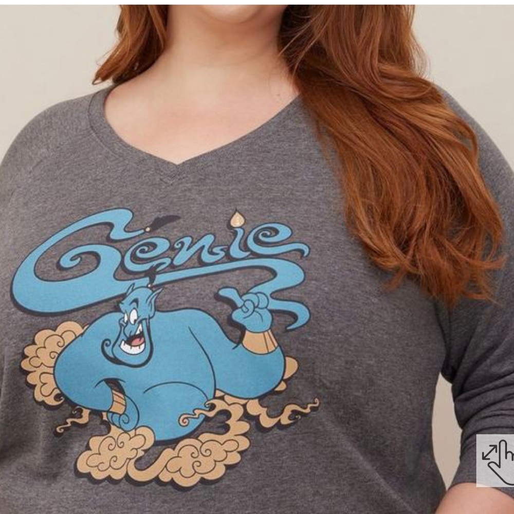 Disney Aladdin Genie Sweatshirt Women’s 18-20